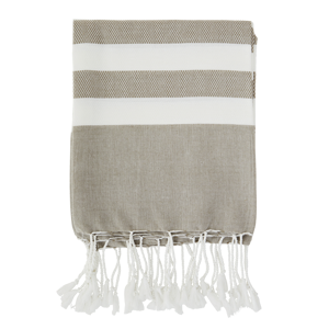 Striped hammam towel