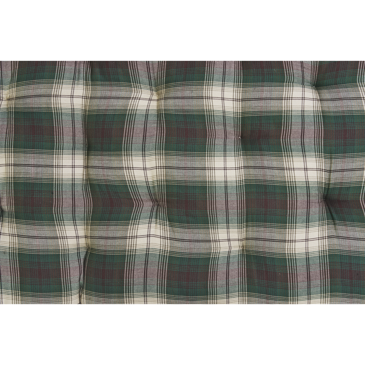 Checked cotton mattress