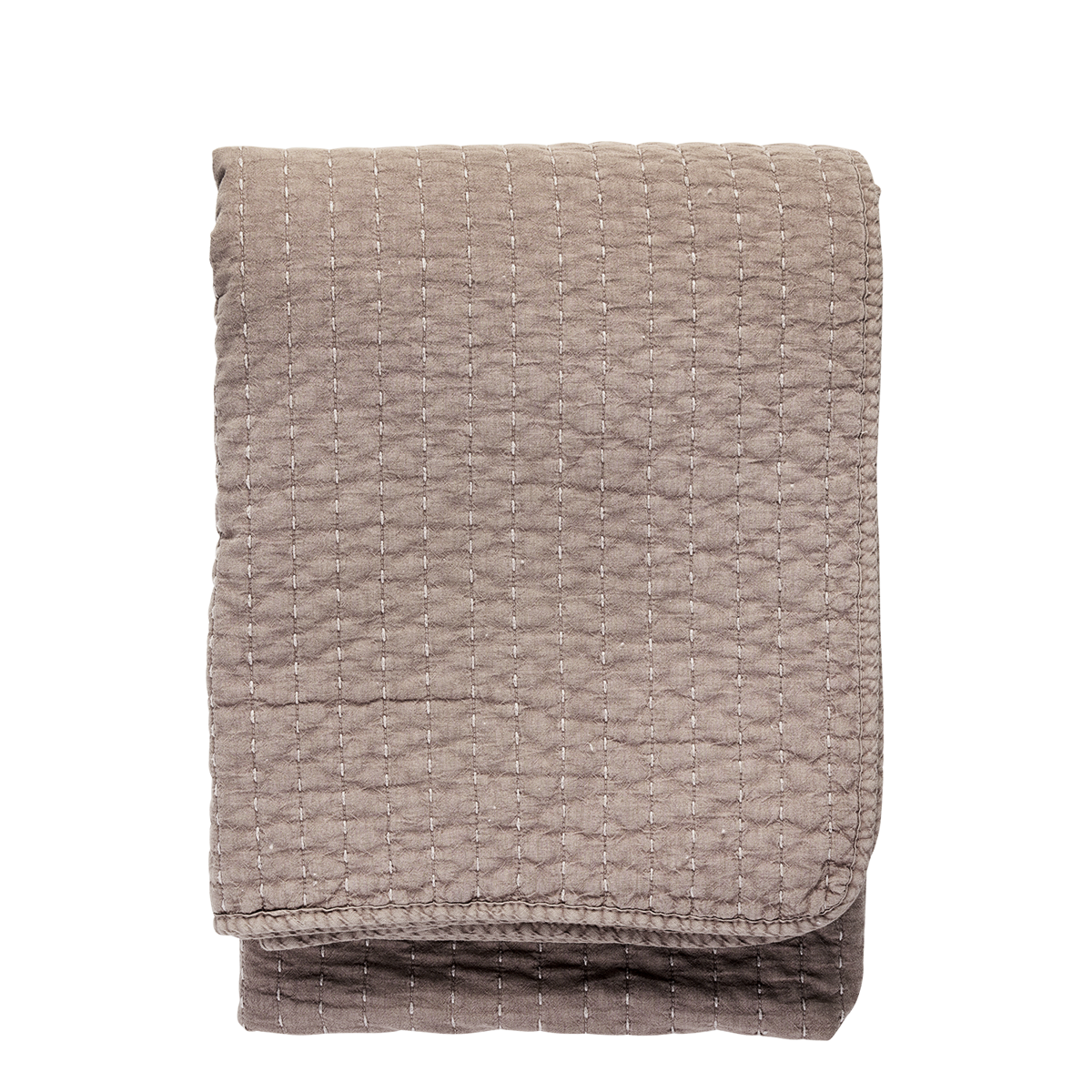 Quilted cotton throw