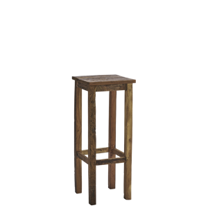 Recycled wooden side table