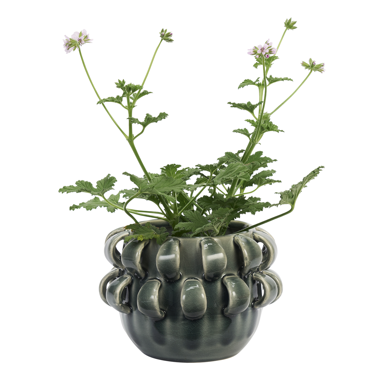 Stoneware flowerpot