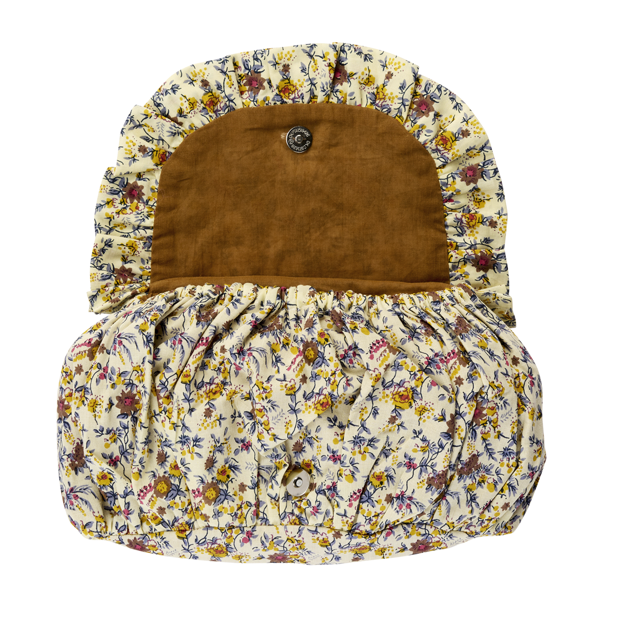 Printed cotton pouch