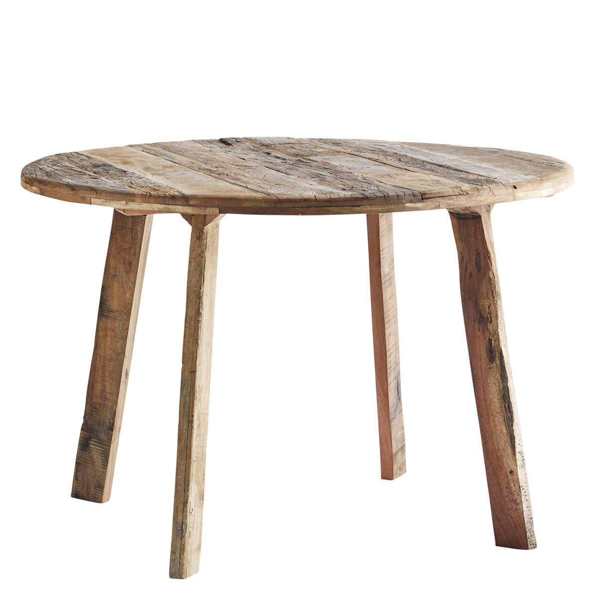 Recycled round dinning table