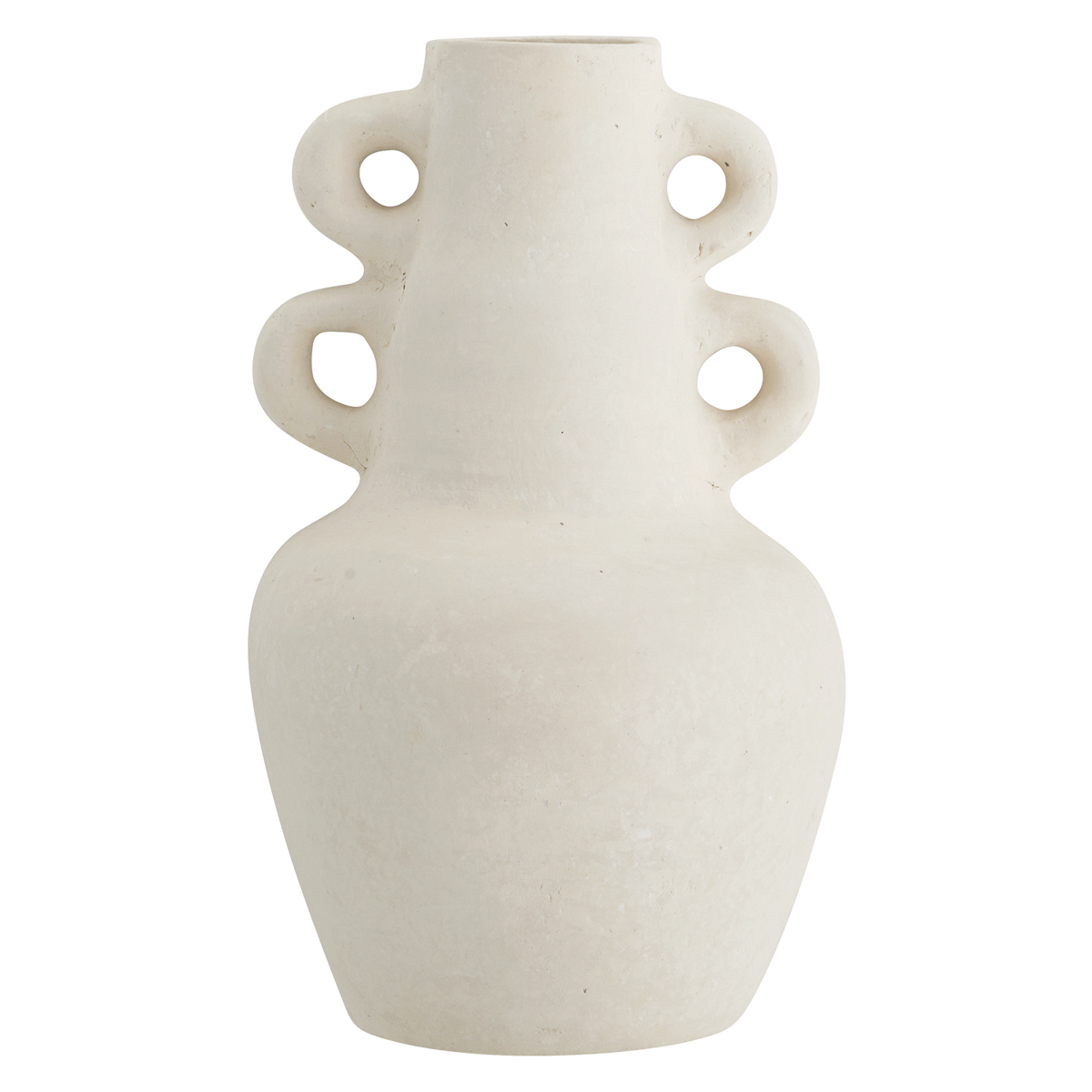 Wall-mounted paper mache vase Wall-mounted paper mache vase