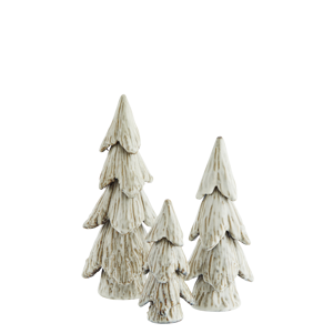 Stoneware christmas trees