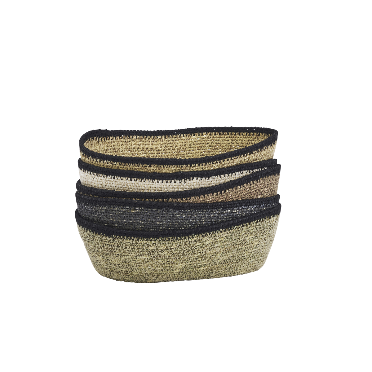 Oval seagrass basket