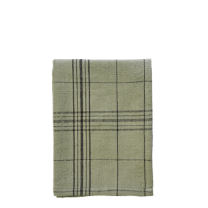 Checked kitchen towel