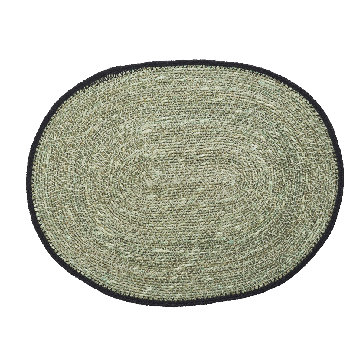 Oval seagrass placemat