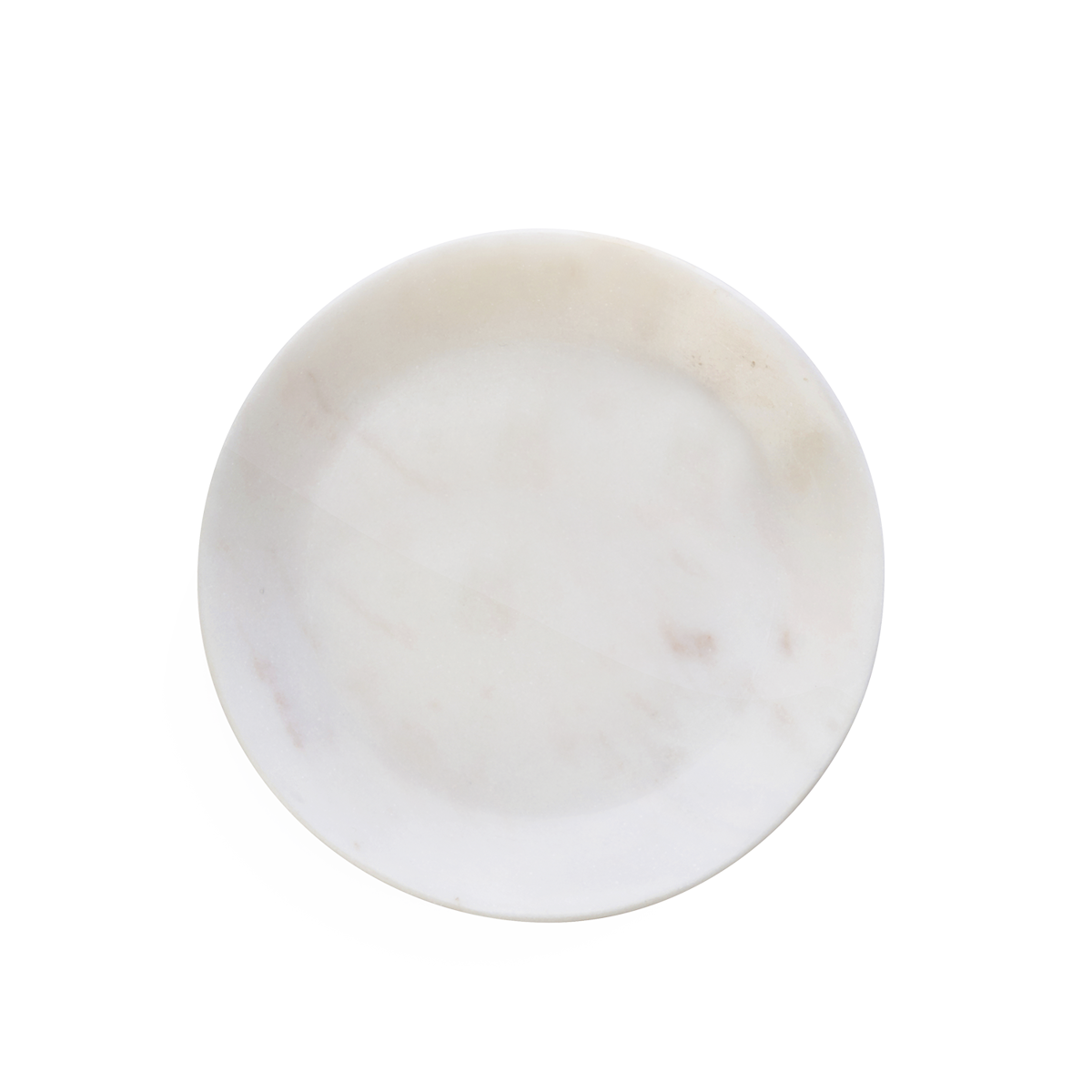 Round marble tray
