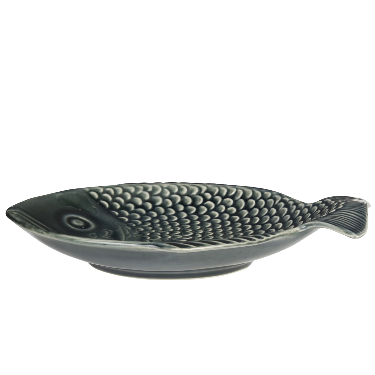 Stoneware fish tray