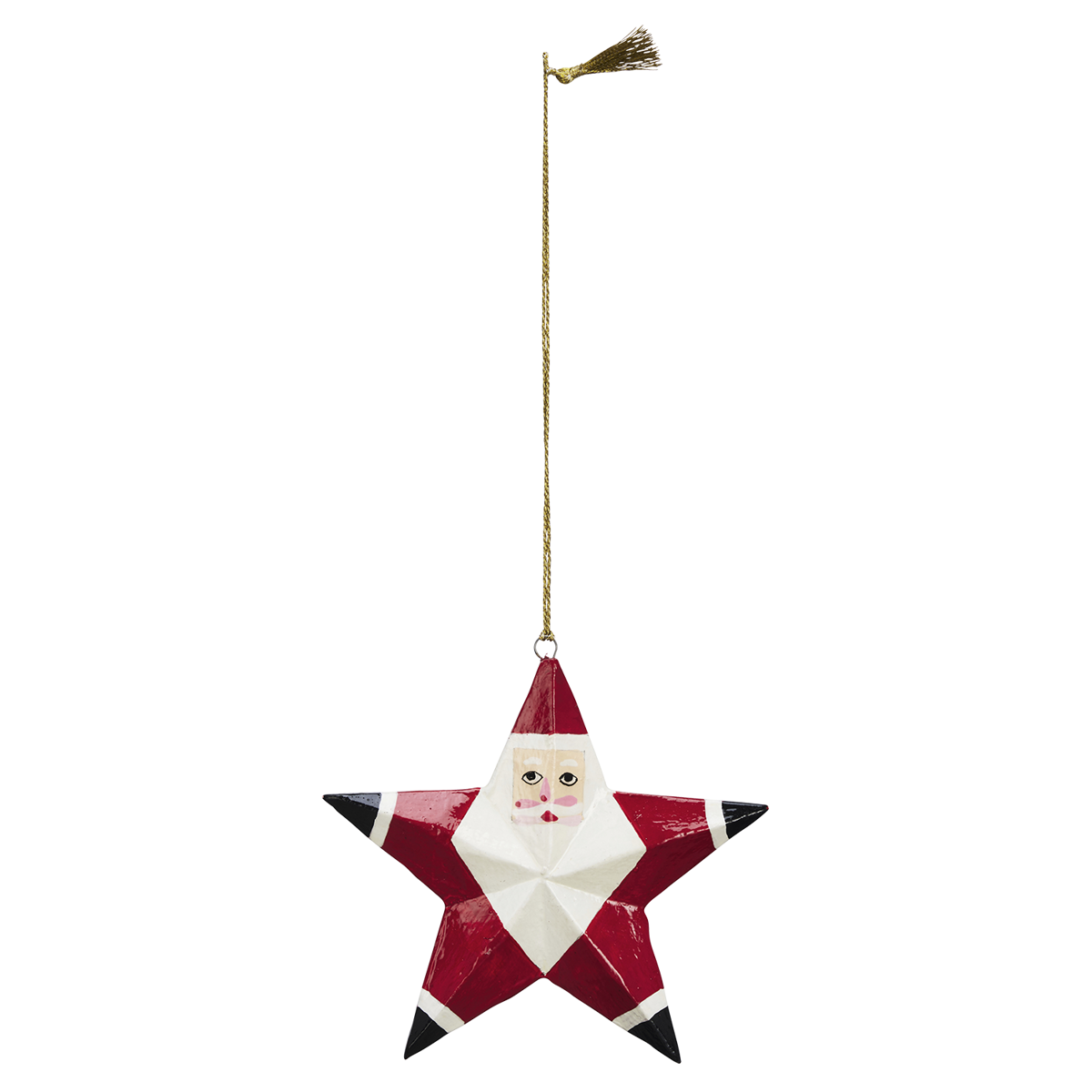 Hand painted wooden Santa Hand painted wooden Santa