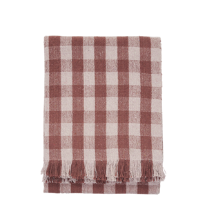 Recycled cotton throw