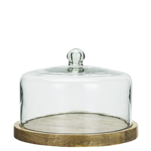 Glass clotch w/ wood