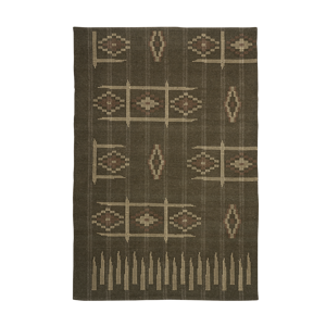 Handwoven cotton rug