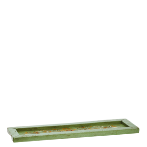 Hand painted recycled wooden tray