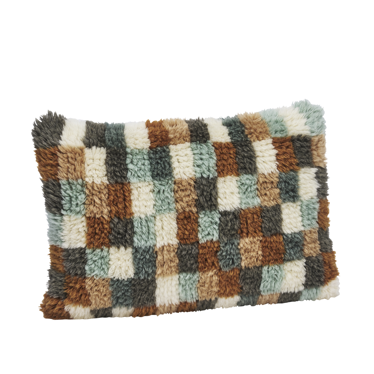 Hand woven wool cushion cover