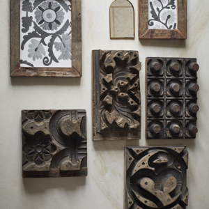 Recycled wooden photo frame