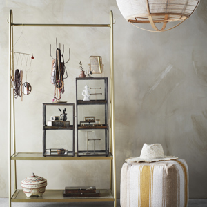 Hand forged jewellery stand