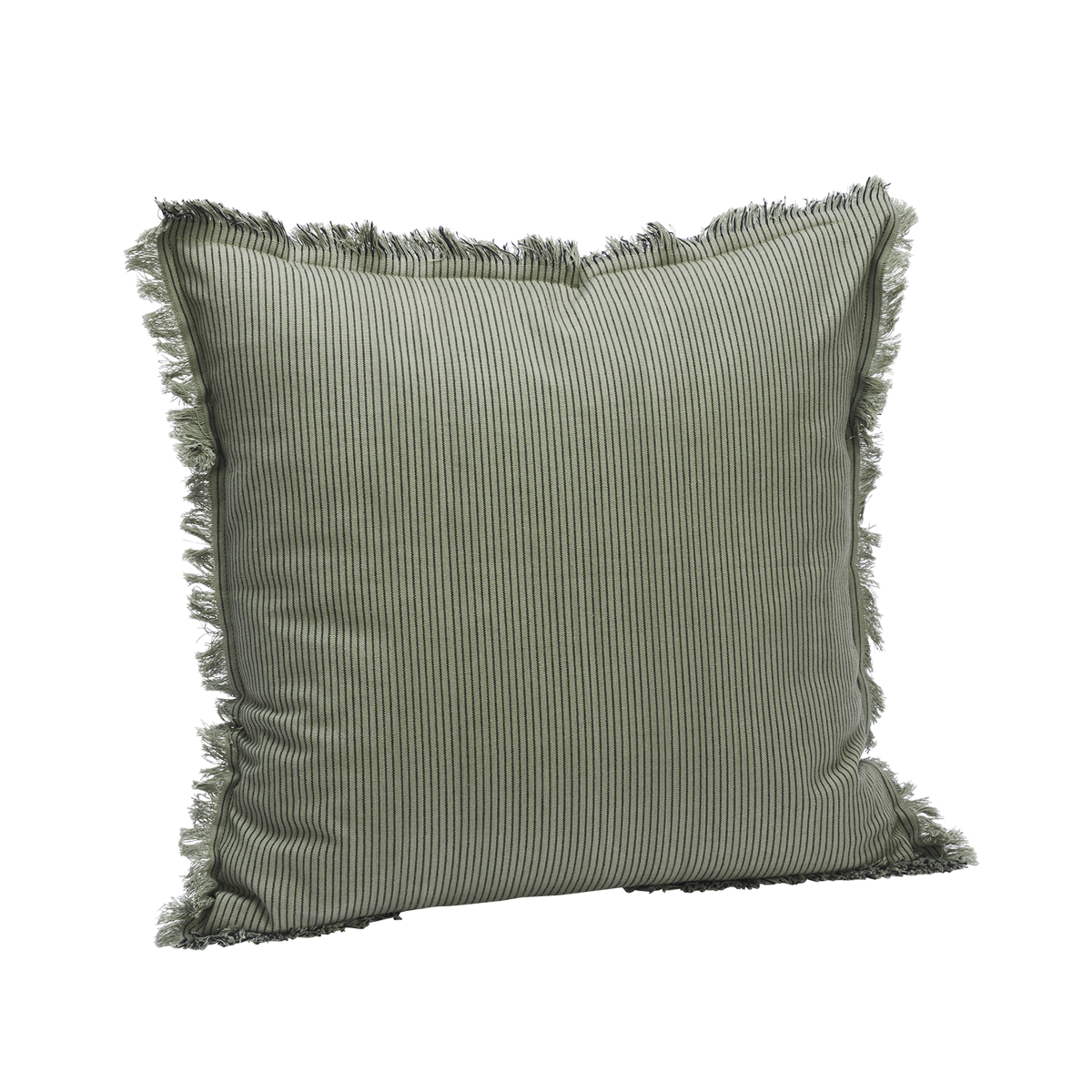 Striped cushion cover