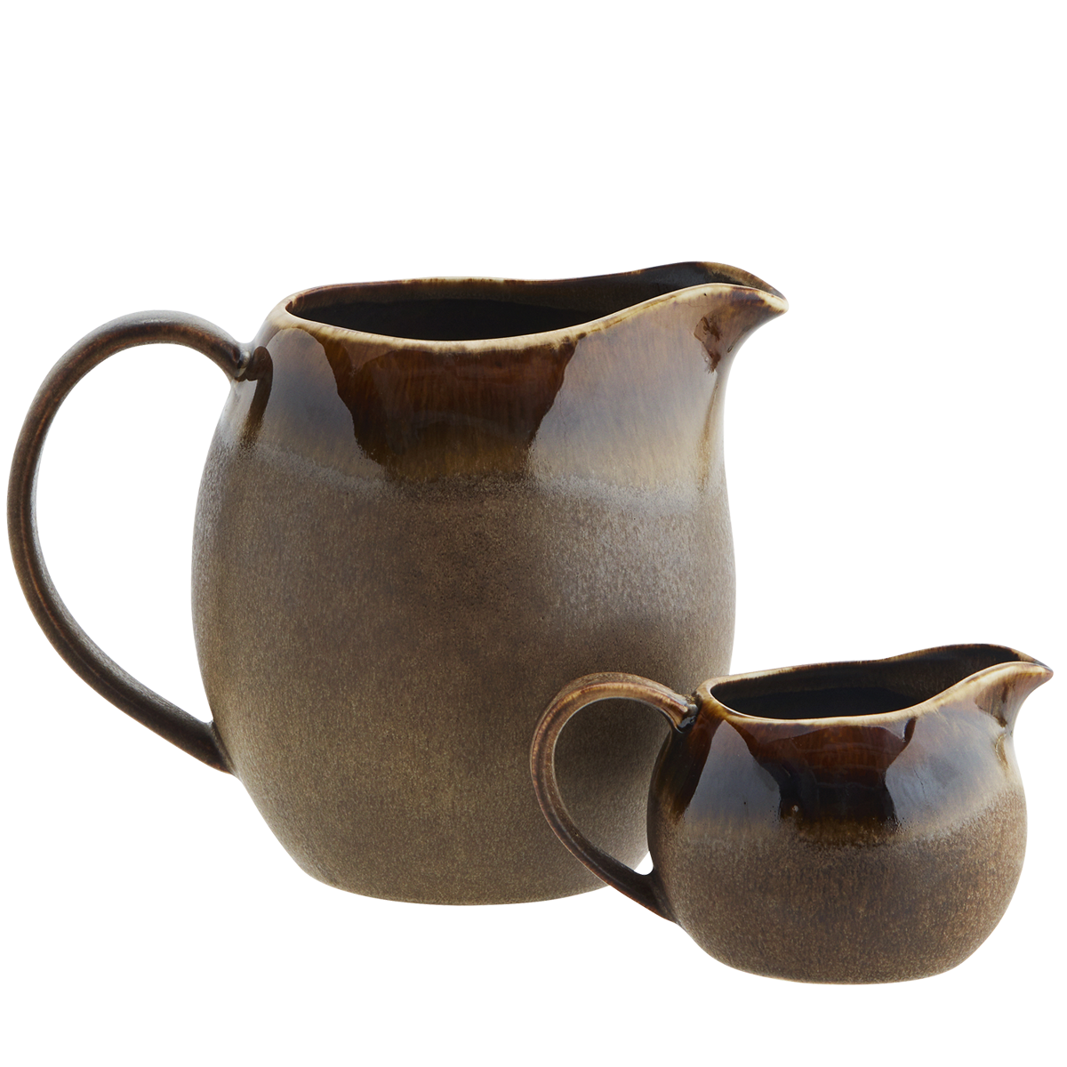 Stoneware milk jug