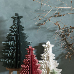 Standing paper tree