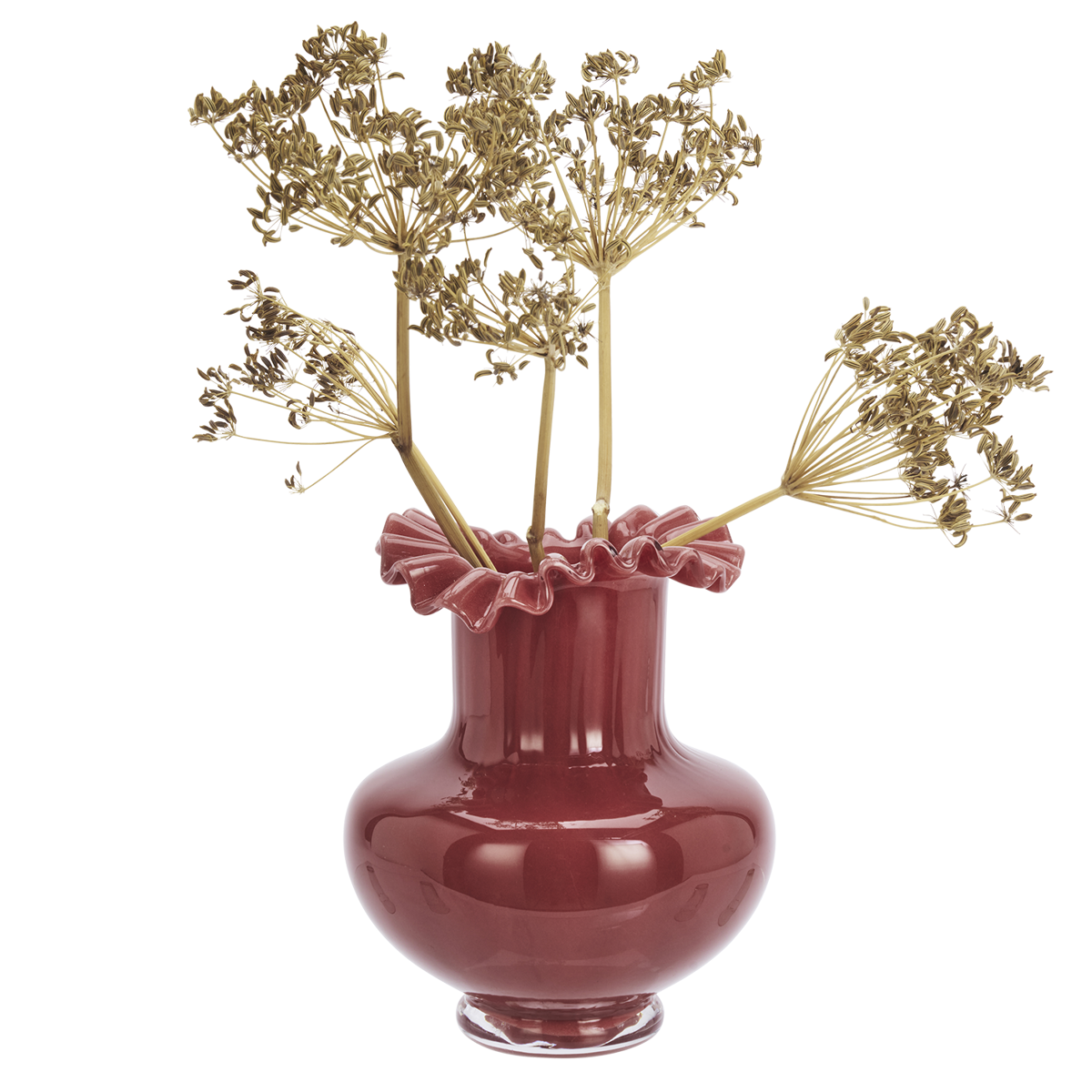 Glass vase