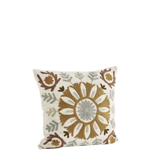 Suzani embroidered cushion cover