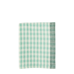 Checked kitchen towel