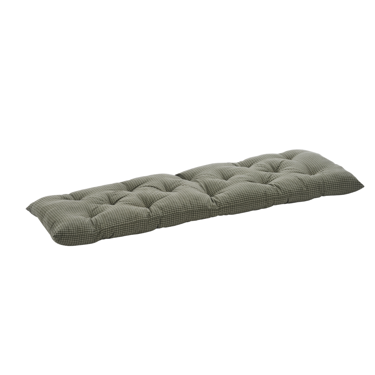 Checked cotton mattress