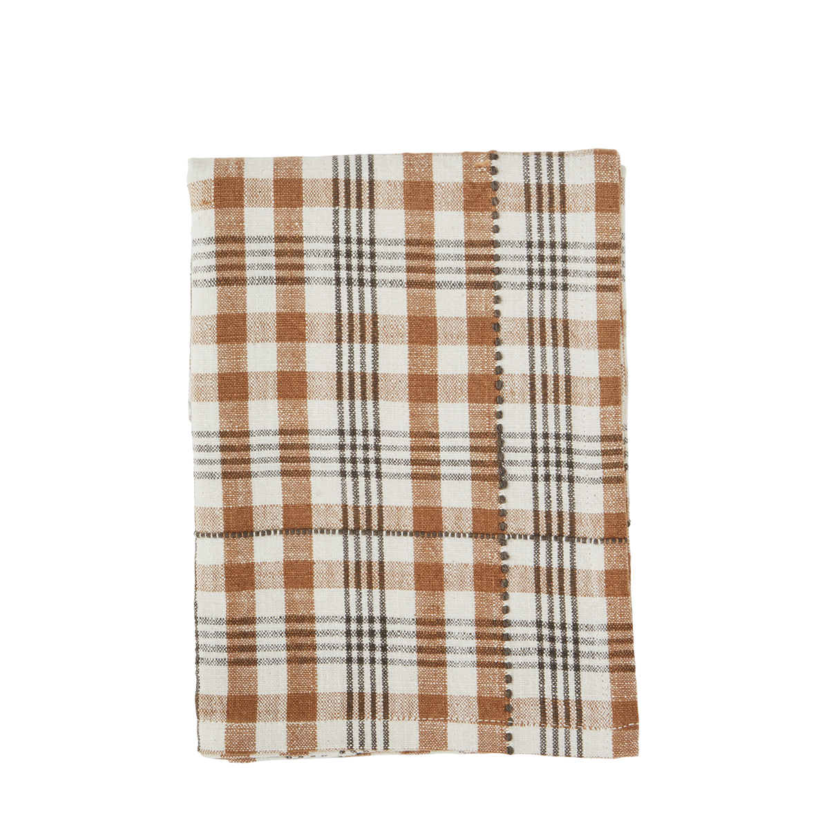 Checked kitchen towel