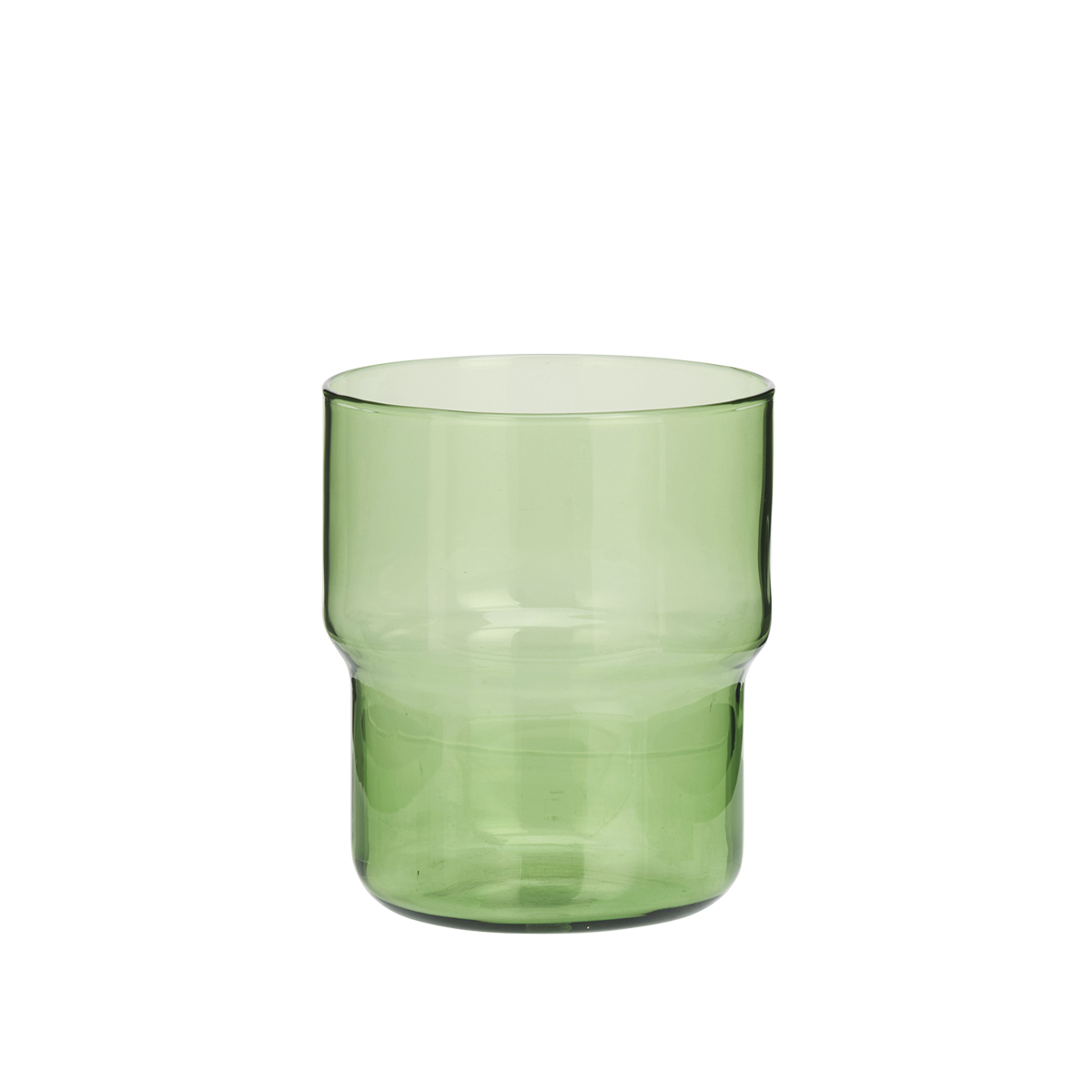 Coloured drinking glass