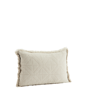 Quilted cushion cover