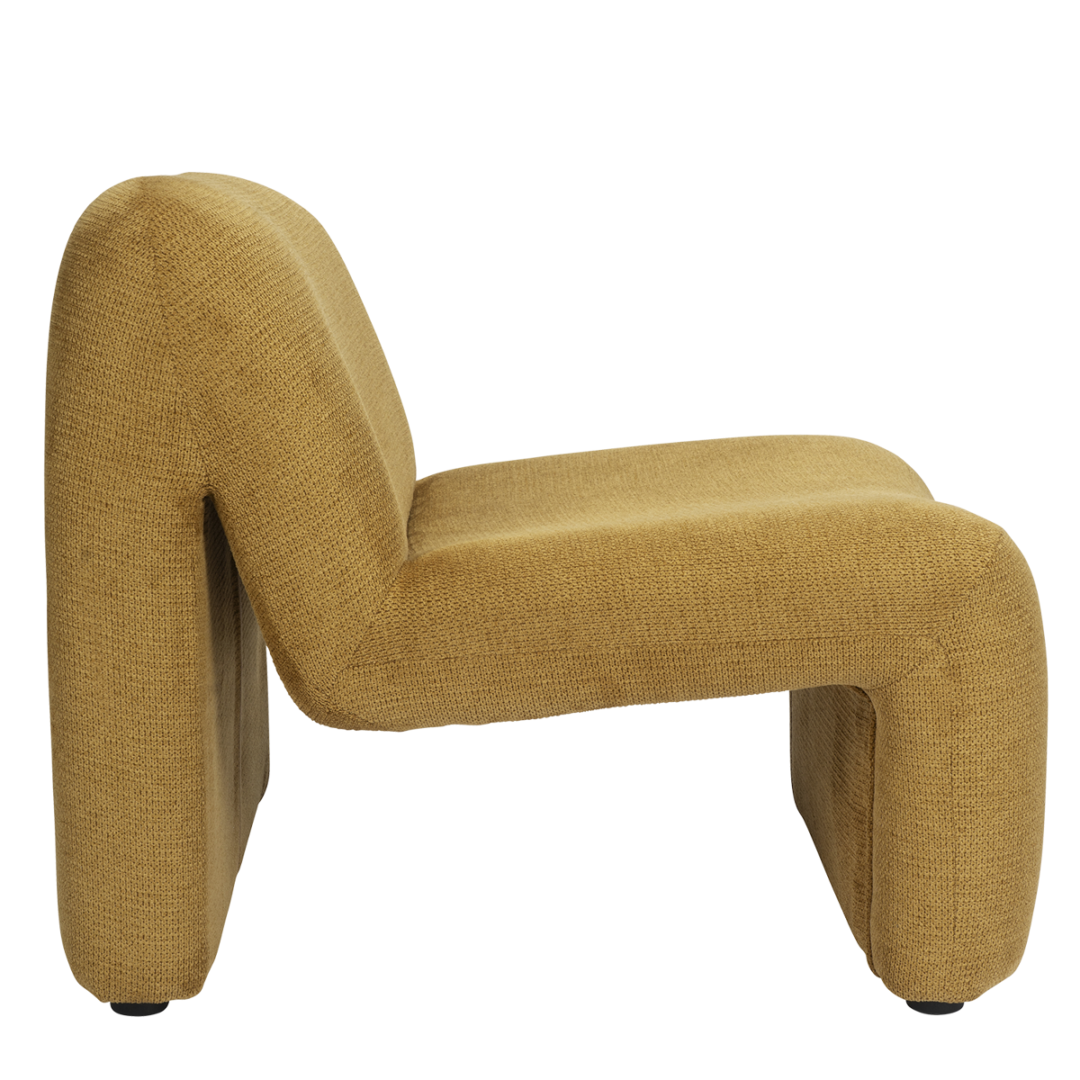 Velvet lounge chair