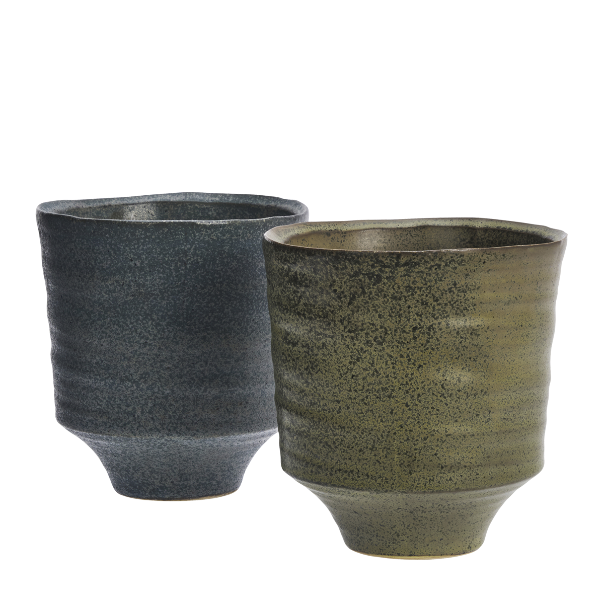 Stoneware flower pot