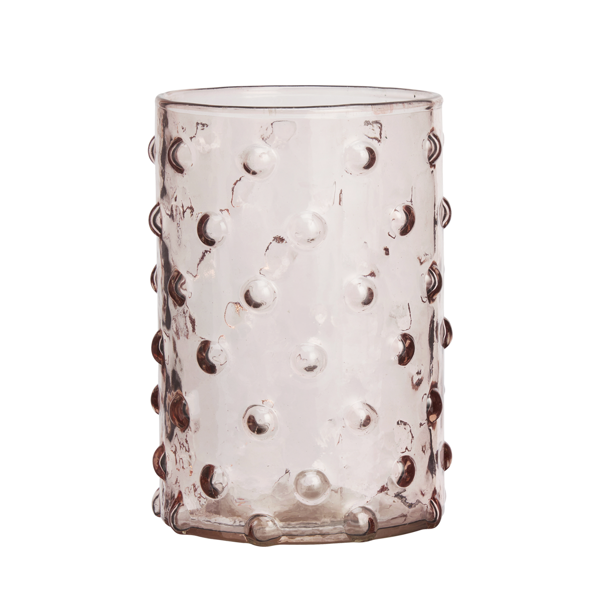 Dotted drinking glass