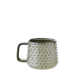 Stoneware mug w/ dots