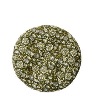 Round cotton chair pad