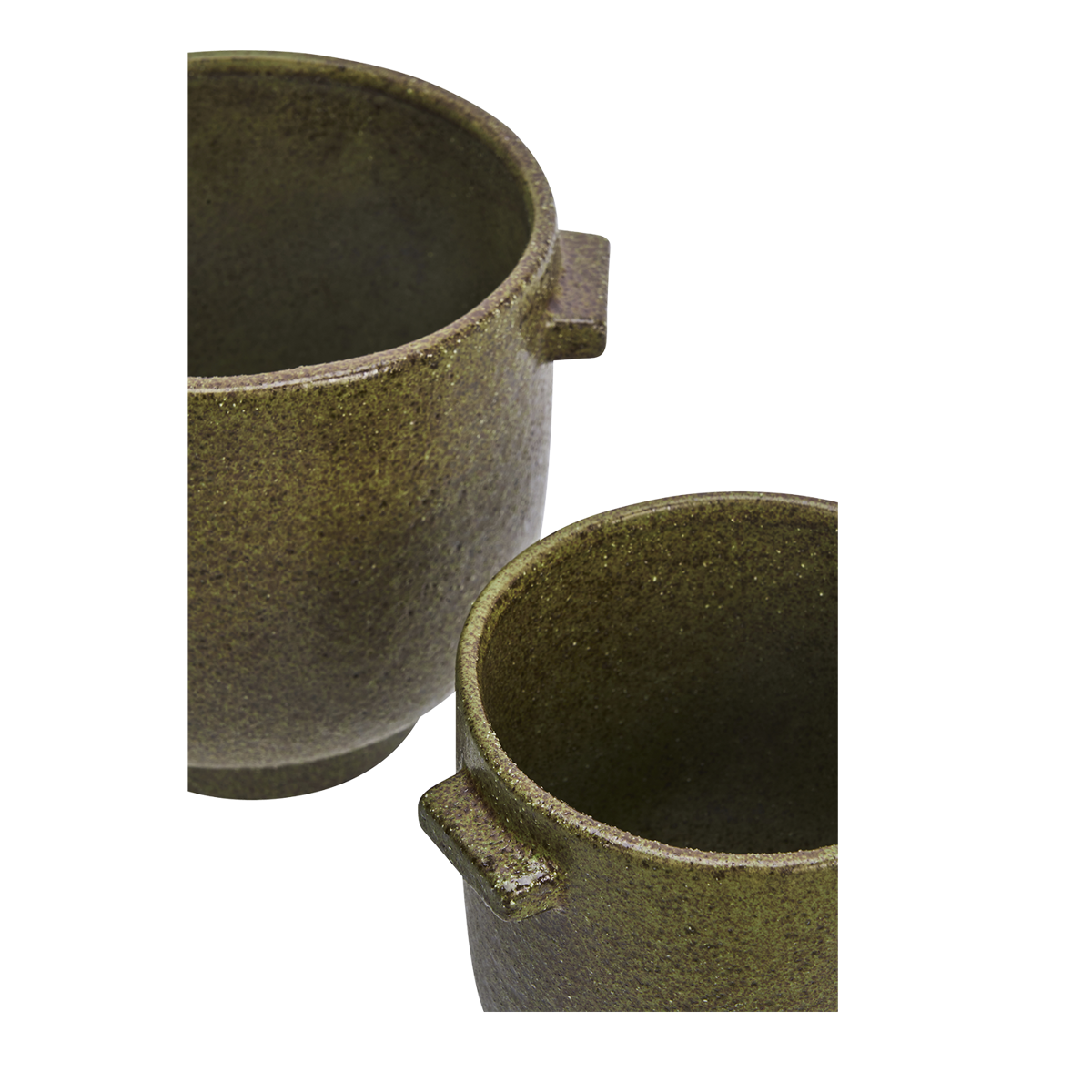 Stoneware flower pot