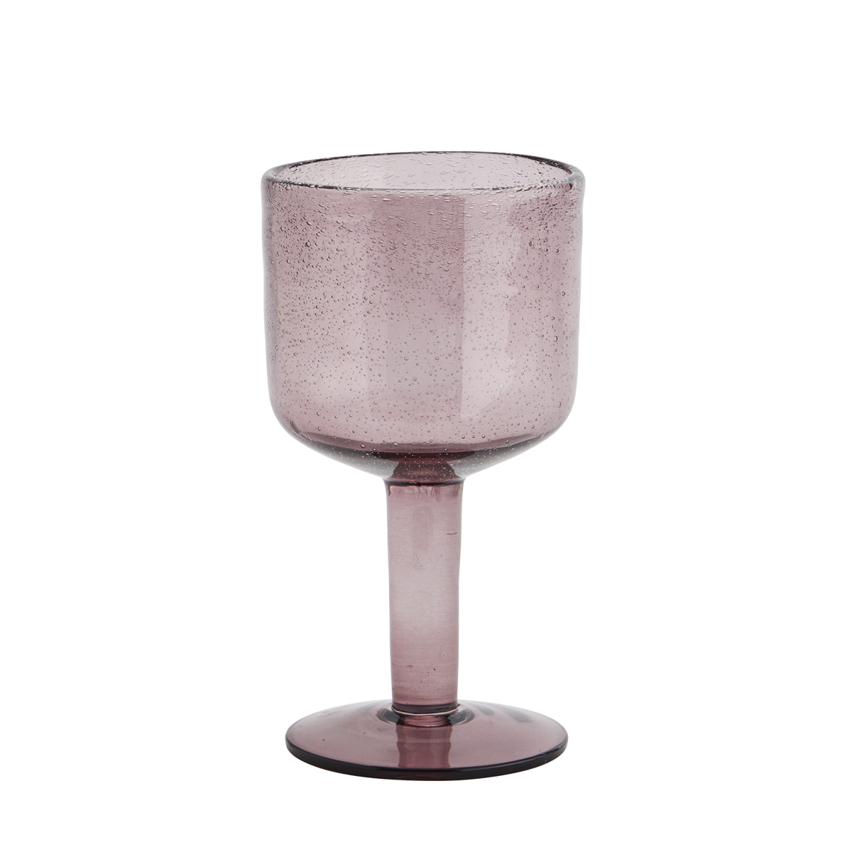 Coloured wine glass