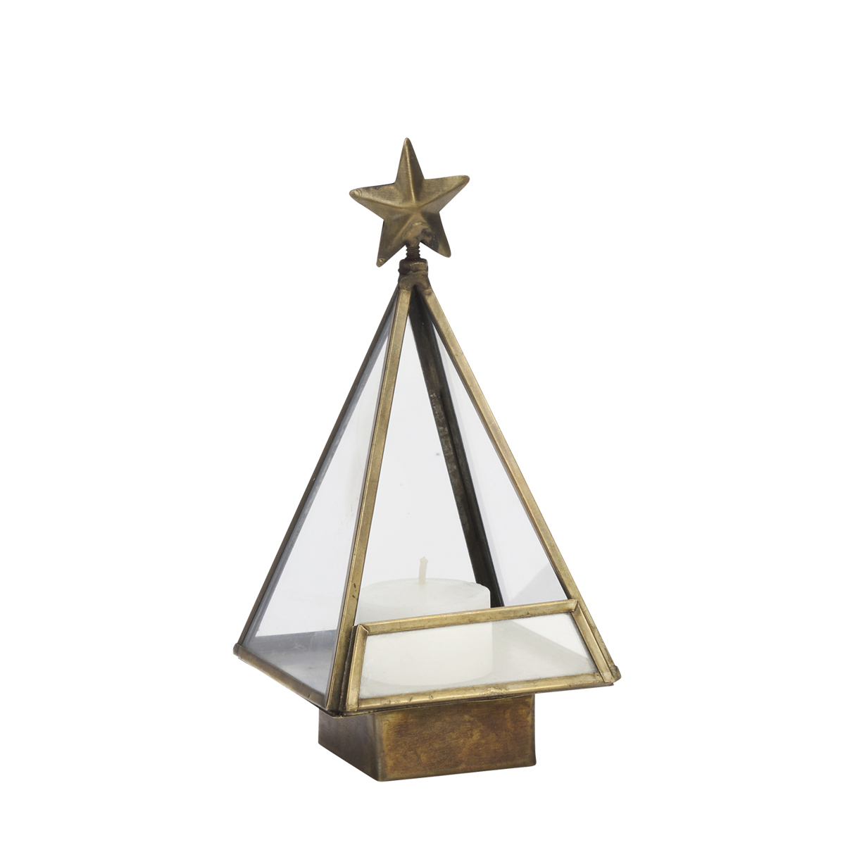 Iron christmas votive