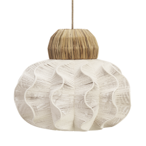 Cotton rope ceiling lamp