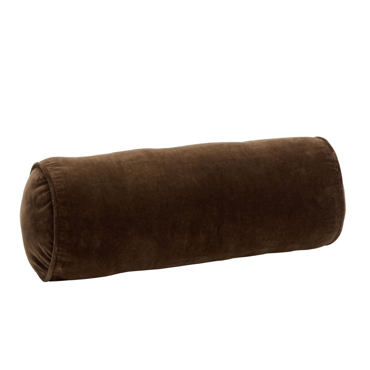 Velvet bolster cushion