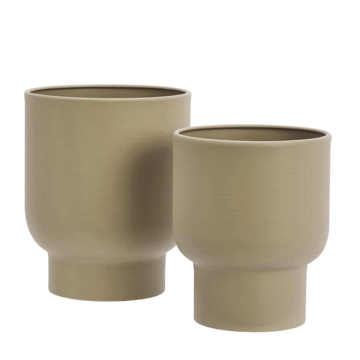 Iron flower pots