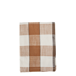 Checked kitchen towel