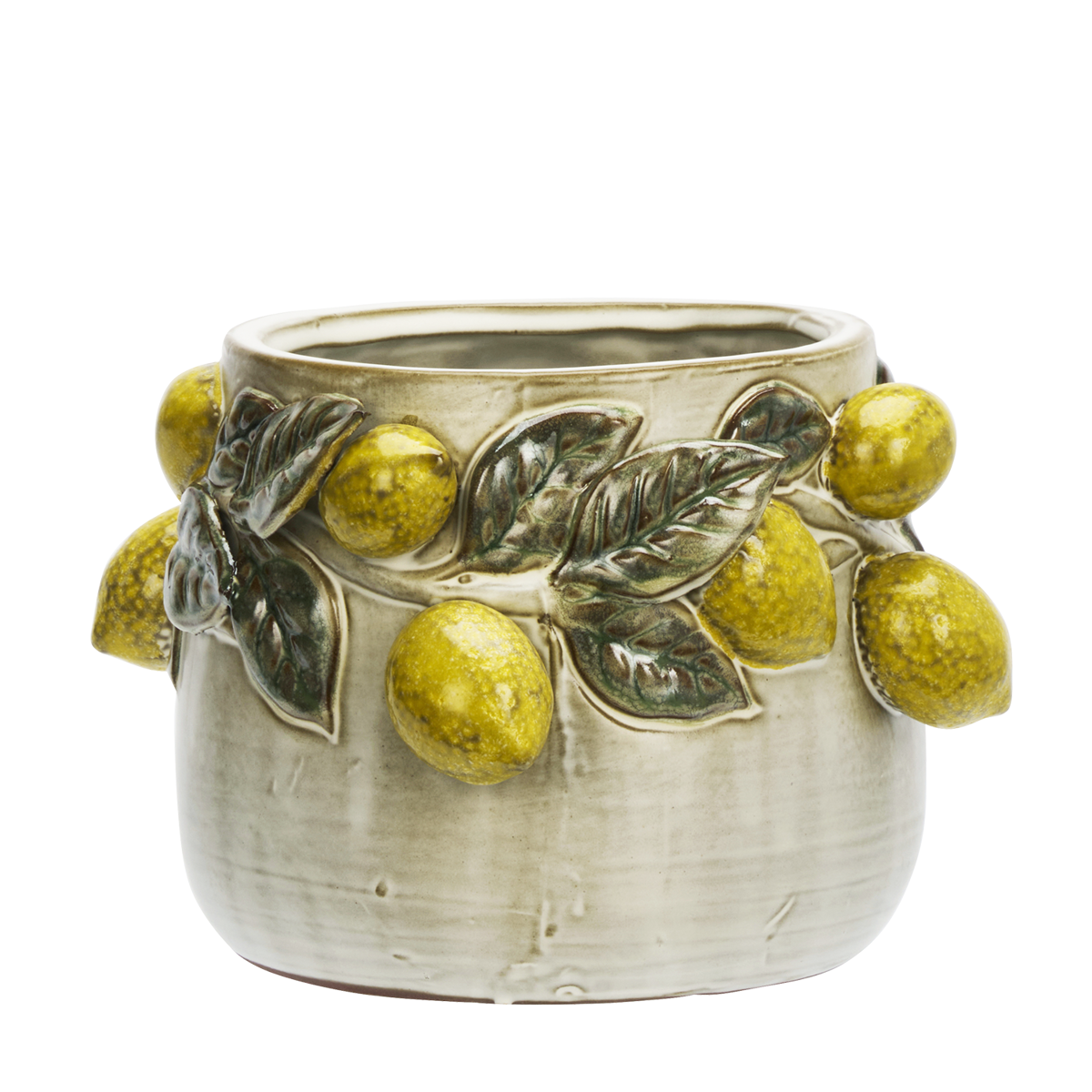 Stoneware flower pot