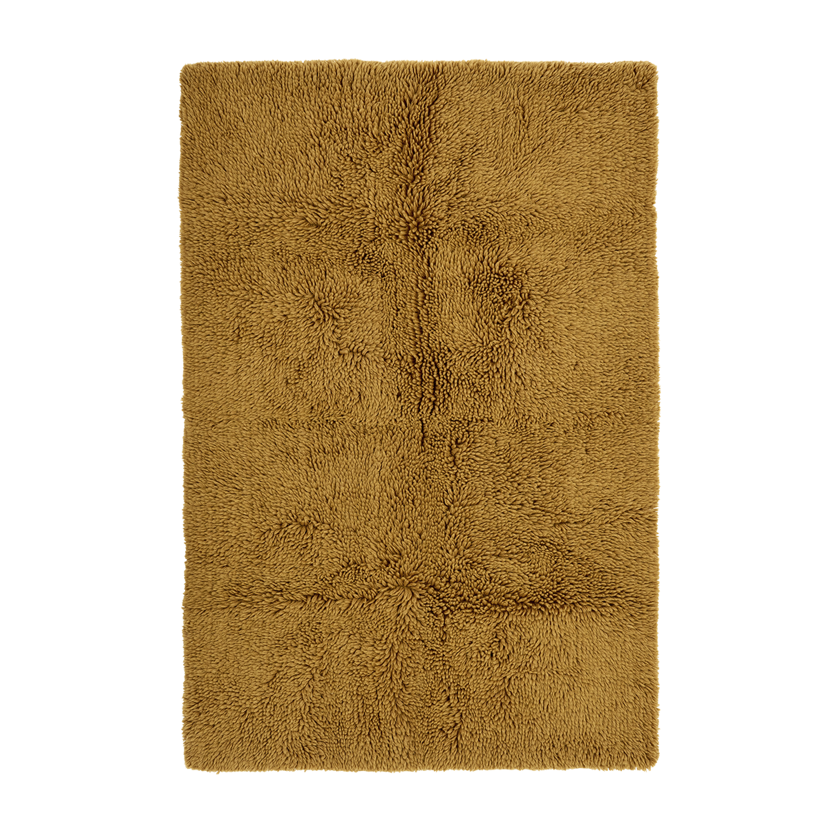 Tufted woolen rug