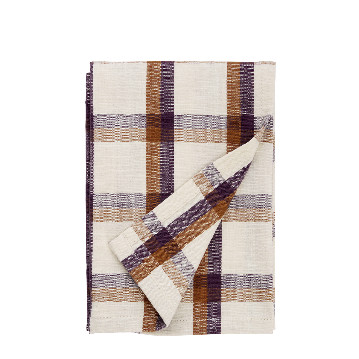 Checked kitchen towel