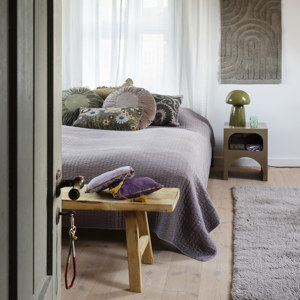 Wooden bench