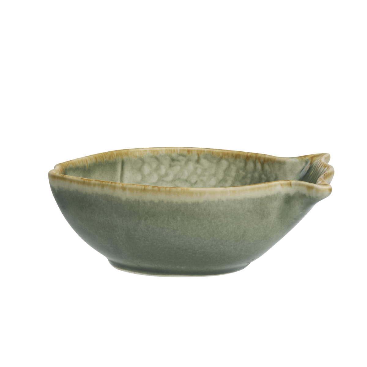 Stoneware fish bowl