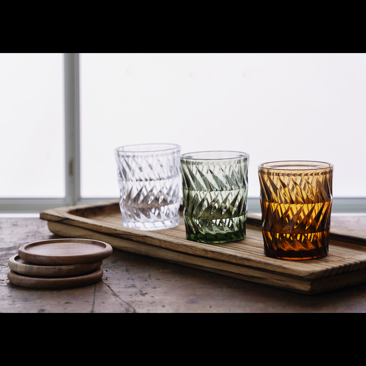 Wooden coasters